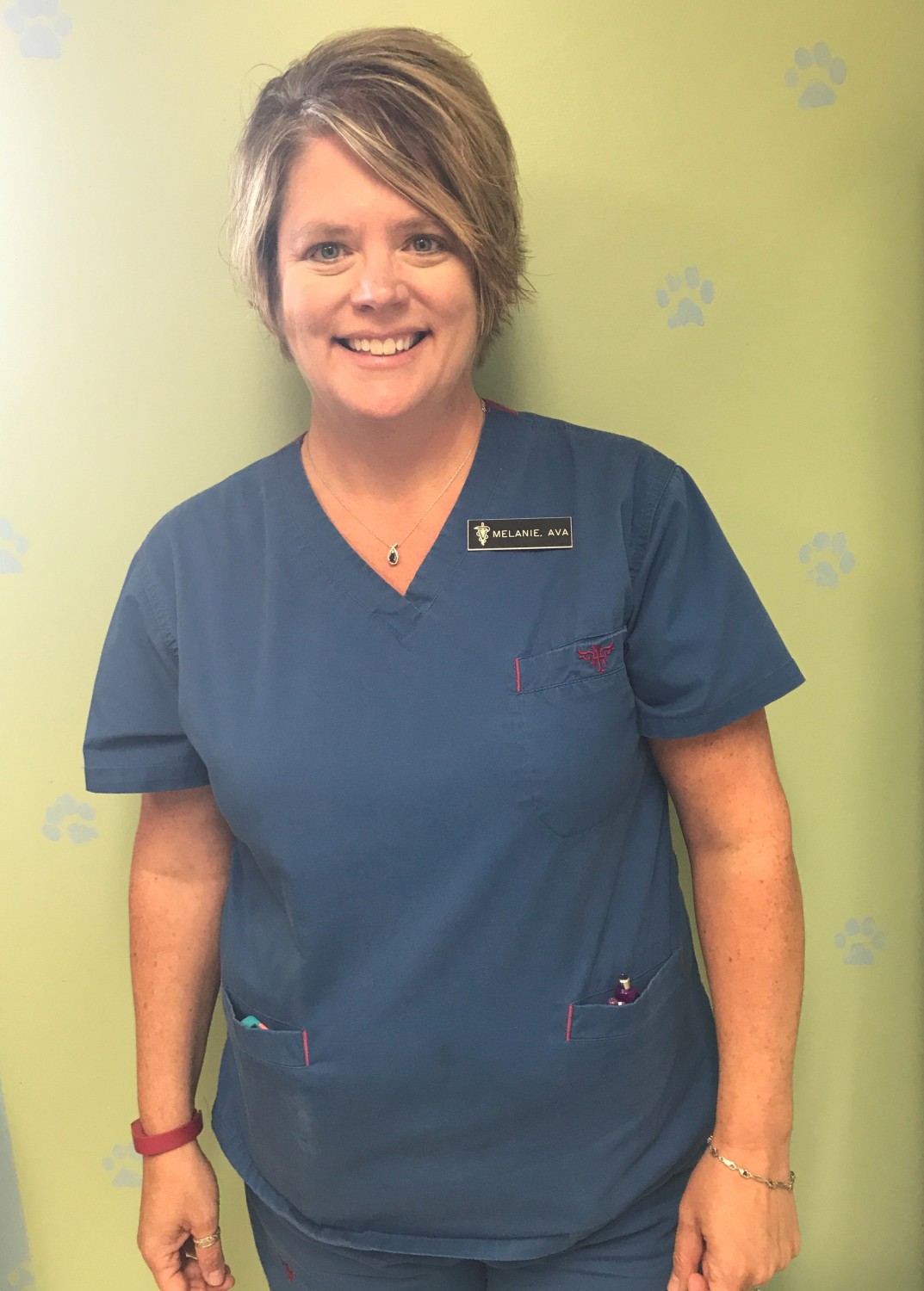 Melanie, our approved veterinary assistant - Clyde Park Veterinary Clinic - Wyoming, Michigan